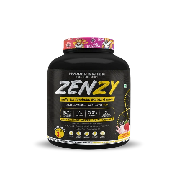 Hypper Nation ZENZY Anabolic Matrix Mass Gainer 3kg
